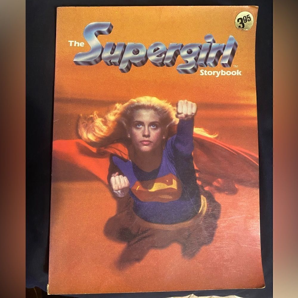Vintage 80’s the supergirl storybook